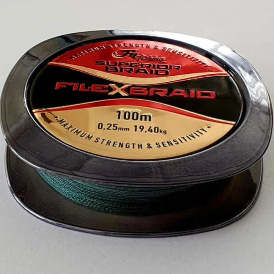 Fir Textil Filfishing Filexbraid (powerful) 100m, 0.25mm, 19.40kg