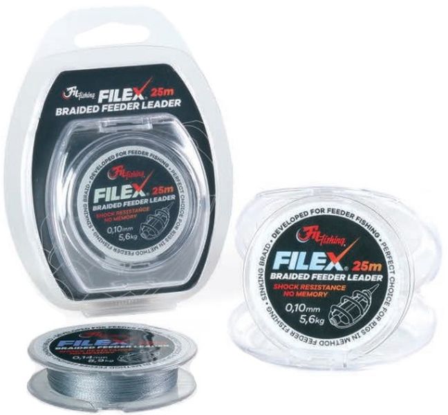 Fir Textil Filfishing Filex Feeder Braid, 0.16mm, 10.6kg, 25m