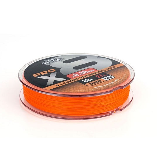 Fir Textil Fox Rage Pro X8 Orange 120m 0.16mm 15kg