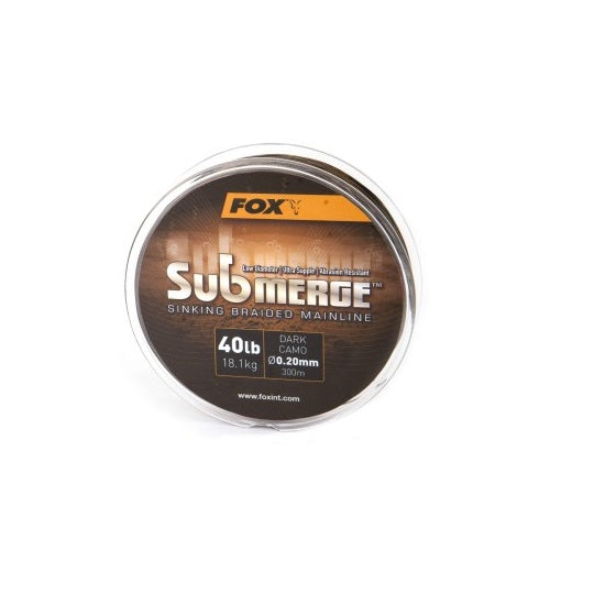 Fir Textil Fox Submerge Dark Camo Sinking Braid 300m 0.30mm 24.9Kg