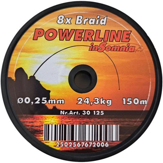 Fir Textil Insomnia Powerline, Orange, 0.35mm, 36.4kg, 150m