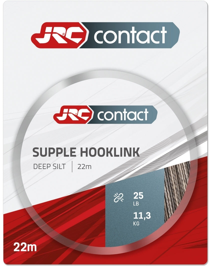 Fir Textil JRC Contact Supple Hooklink Camo, 11.3kg,25lb, 22m