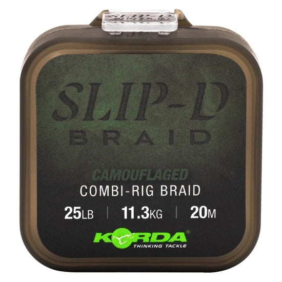 Fir Textil Korda Slip-d Braid, 25lb, 20m