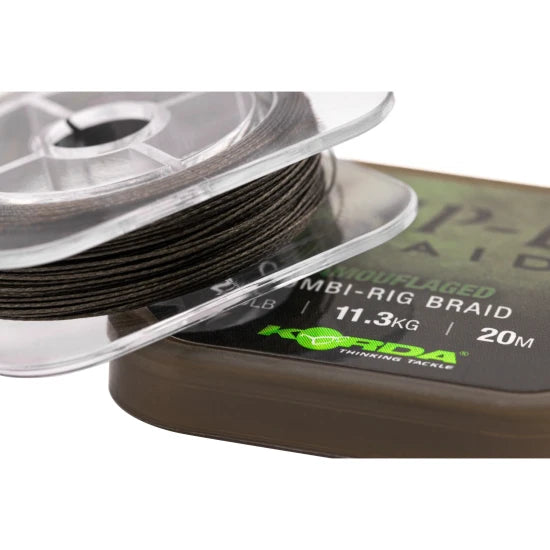 Fir Textil Korda Slip-d Braid, 25lb, 20m