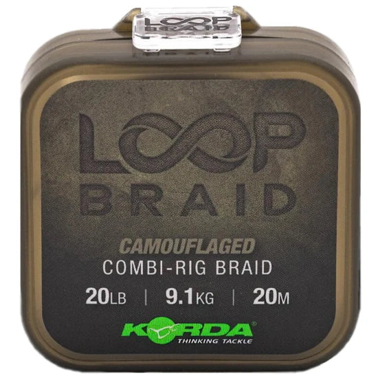 Fir Textil Korda Loop Braid Camo, 10lb, 20m