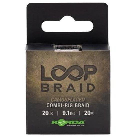 Fir Textil Korda Loop Braid Camo, 10lb, 20m