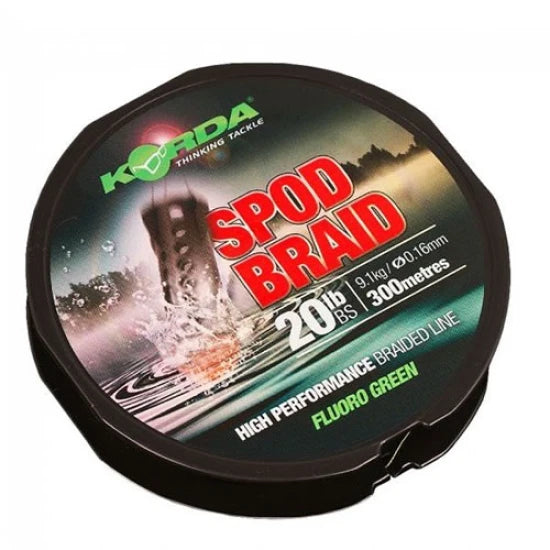 Fir Textil Korda Spod Braid Verde 9.1kg/0.16mm/300m
