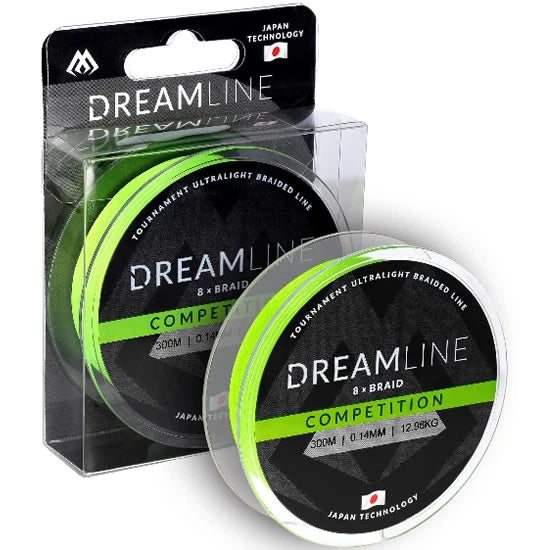Fir Textil Mikado Dreamline Competition 8x, Fluo Green,  0.14mm, 12.98kg, 150m