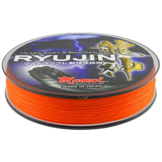 Fir Textil Momoi Ryujin Pe Braided, Orange, 10kg, 0.12mm, 130m
