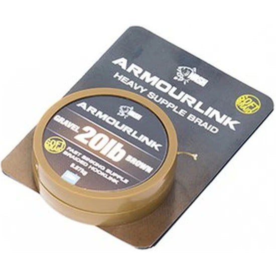 Fir Textil Nash Armourlink Gravel Brown, 20lbs, 20m