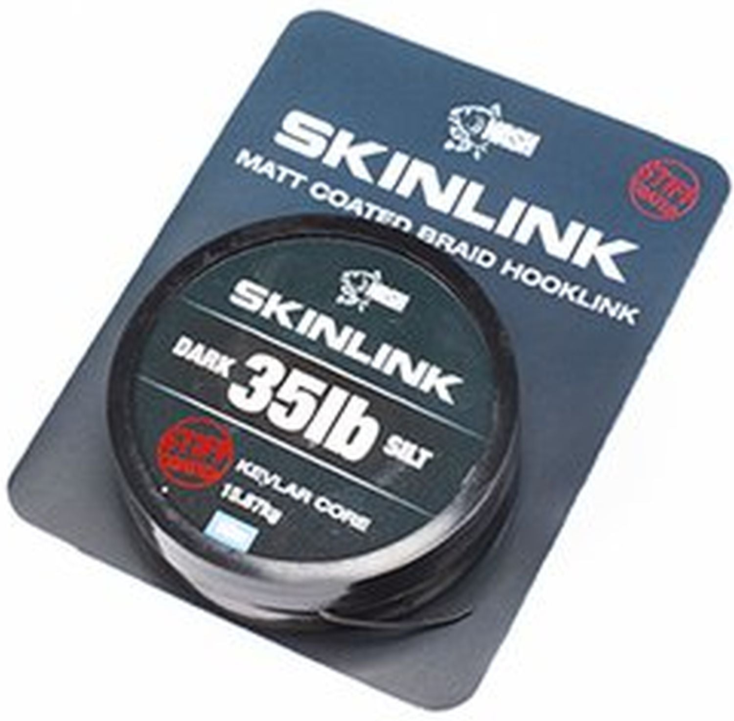 Fir Textil NASH Skinlink Stiff, Black-Silt, 35lbs, 10m