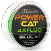Fir Textil Nevis Powercat 4xfluo 200m, 0.70mm, 69kg