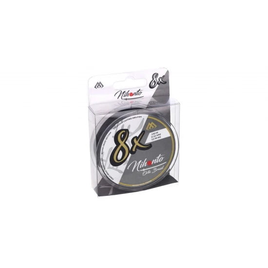 Fir Textil Nihonto Octa Braid - 0.10mm/7.75kg/10m - Black