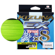 Fir Textil Owner Kizuna Ex X8 Broad, Super Chartreuse, 0.10mm, 4.50kg, 150m