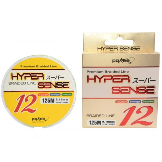 Fir Textil Pokee Hyper Sense 12x Braid, 0.20mm, 15kg, 125m