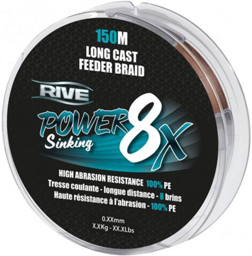 Fir Textil Rive Power 8X, 0.10m, 150m