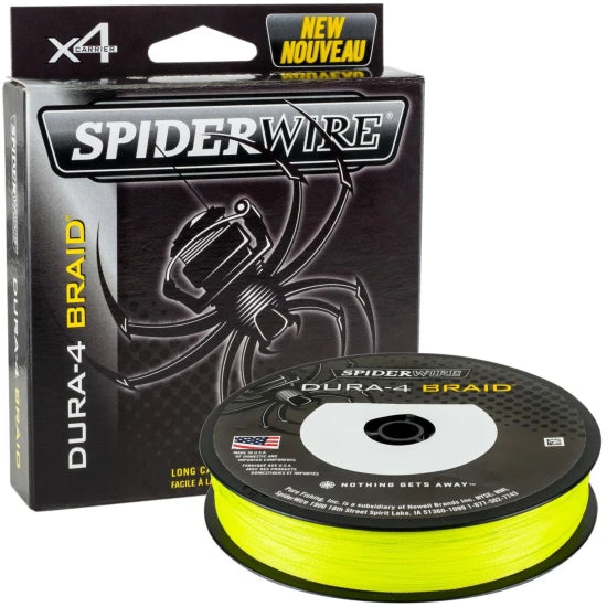 Fir Textil Spiderwire Dura 4x, Yellow, 45kg, 0.40mm, 150m