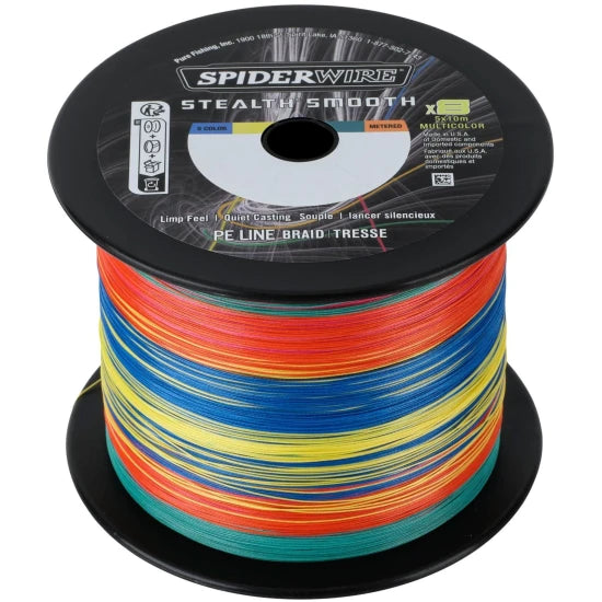 Fir Textil Spiderwire Smooth X8, Multicolor, 18kg, 0.19mm, 2000m