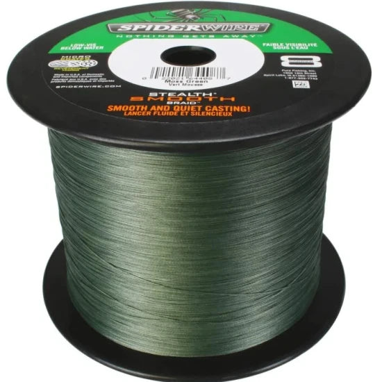 Fir Textil Spiderwire Stealth Smooth 8, Moss Green, 1800m, 0.35mm