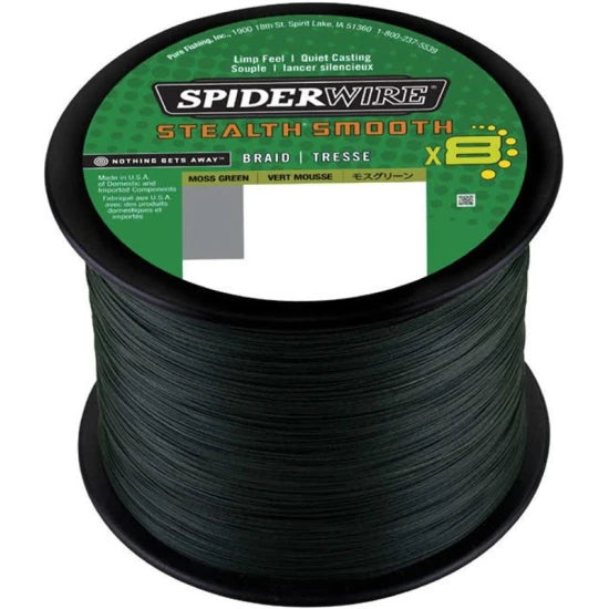 Fir Textil Spiderwire Stealth X8, Moss Green, 38.1kg, 0.33mm, 2000m