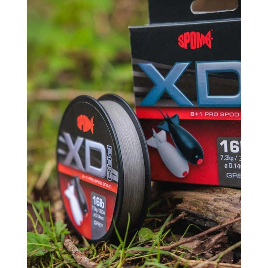 Fir Textil Spomb Xd Pro Braid Grey 8+1, 0.14mm, 16lbs-7.3kg, 300m