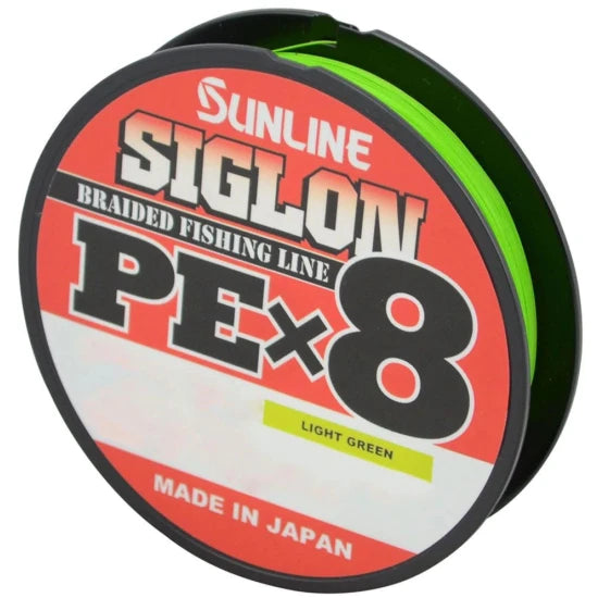 Fir Textil Sunline Siglon Pe X8, Light Green, 0.27mm, 18.5kg, 150m