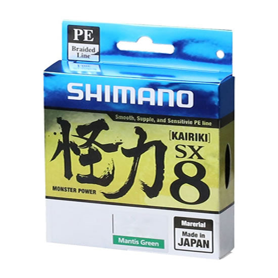 Fir Textil Shimano Kairiki PE Green Mantis 0.20 Mm 37Lbs 150 M 17.0 Kg