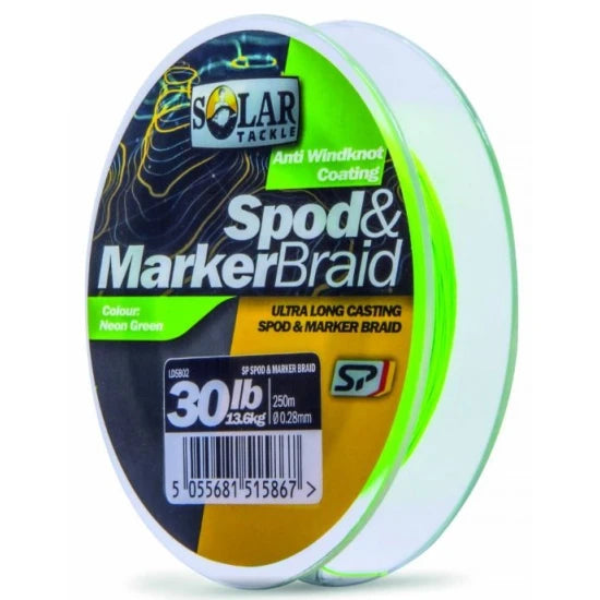 Fir Textil Solar Sp Spod And Marker Braid, 20lbs, 0.19mm, 250m