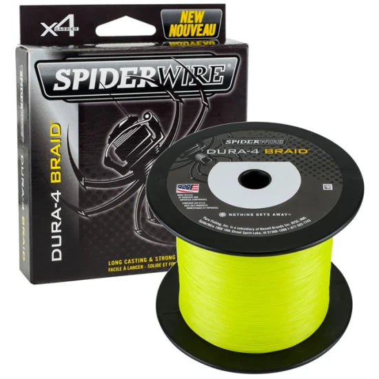 Fir Textil Spiderwire Dura 4 Galben 1800m, 0.40mm, 45kg