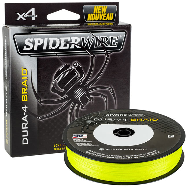 Fir Textil Spiderwire Dura4 Galben 300m, 0.35mm, 35kg