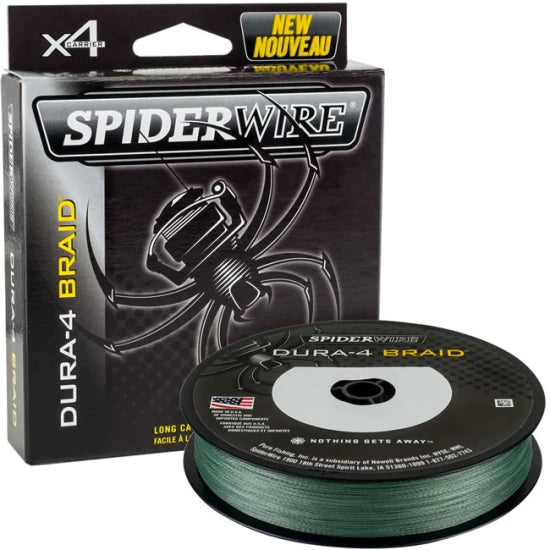 Fir Textil Spiderwire Dura4 Verde 300m, 0.20mm, 17kg