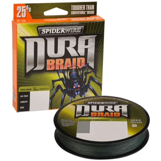 Fir Textil Spiderwire Durabraid Verde 275m, 0.41mm, 42kg