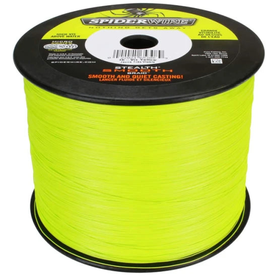 Fir Textil Spiderwire Stealth Smooth 12 Braid Galben 2000m, 0.33mm, 38.1kg