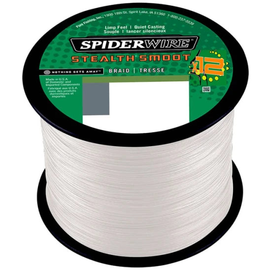 Fir Textil Spiderwire Stealth Smooth 12 Braid Transparent 2000m, 0.39mm, 46.3kg