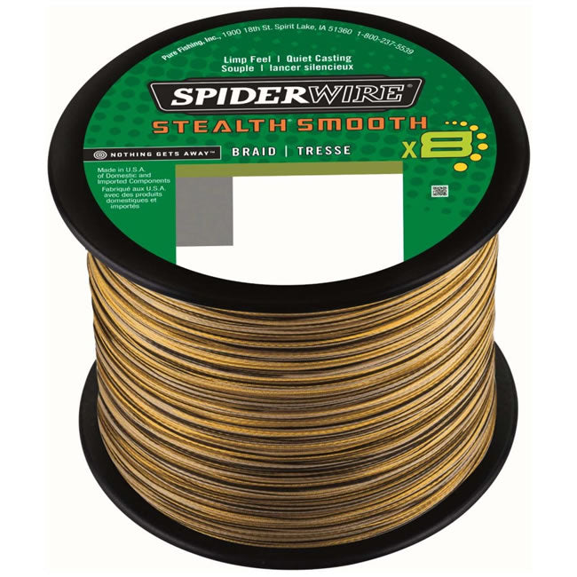 Fir Textil Spiderwire Stealth Smooth 8 Braid Camo 2000m, 0.23mm, 23.6kg