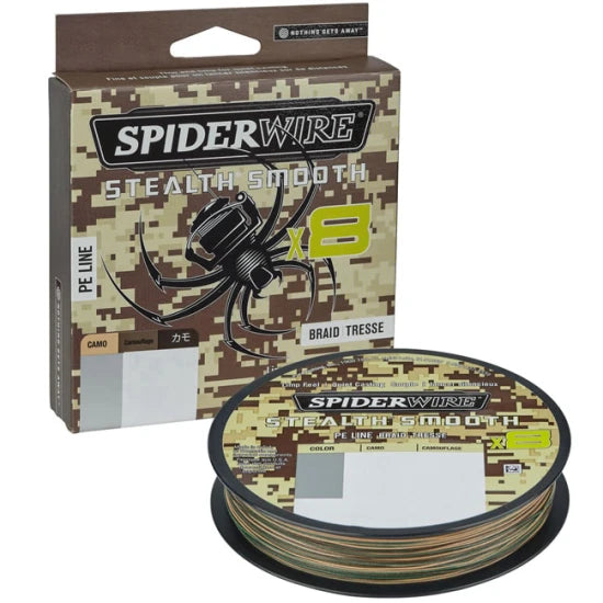 Fir Textil Spiderwire Stealth Smooth 8 Camo 300m, 0.23mm, 23.6kg
