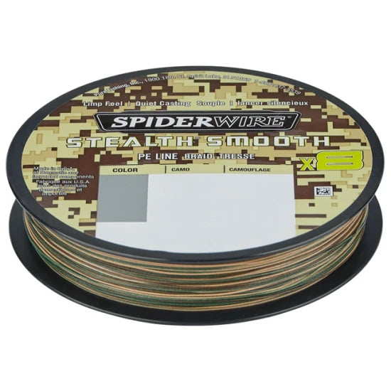 Fir Textil Spiderwire Stealth Smooth 8 Camo 300m, 0.23mm, 23.6kg