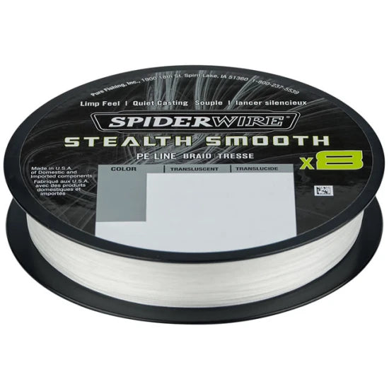 Fir Textil Spiderwire Stealth Smooth 8 Transparent 150m, 0.07mm, 6kg