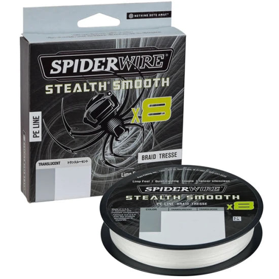 Fir Textil Spiderwire Stealth Smooth 8 Transparent 150m, 0.19mm, 18kg
