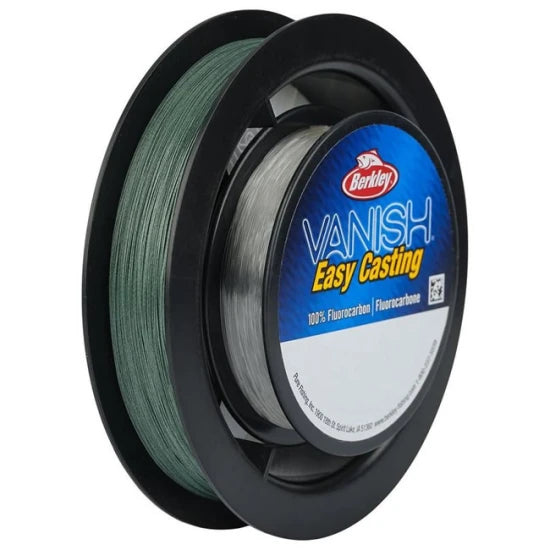 Fir Textil Spiderwire Stealth Smooth Duo Spool Ss8 Braid Moss Green, 150m, 0.13mm, 11.2kg + Berkley Vanish Fluoro 40m, 0.40mm, 10kg