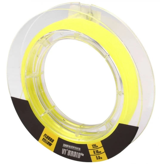 Fir Textil Spro Powercatcher Vi'braid, Yellow, 0.16mm, 9.00kg, 125m