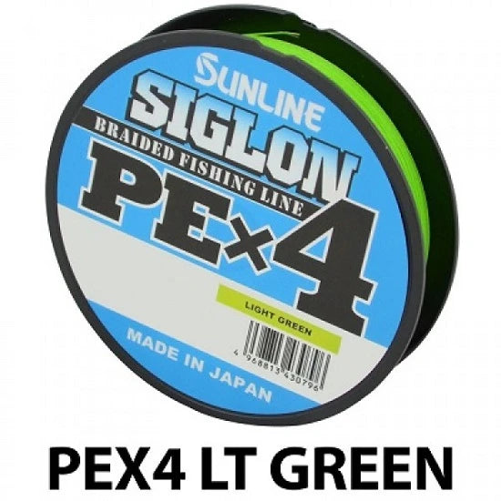 Fir Textil Sunline Siglon Pe X4 Light Green 8lb 0.121mm