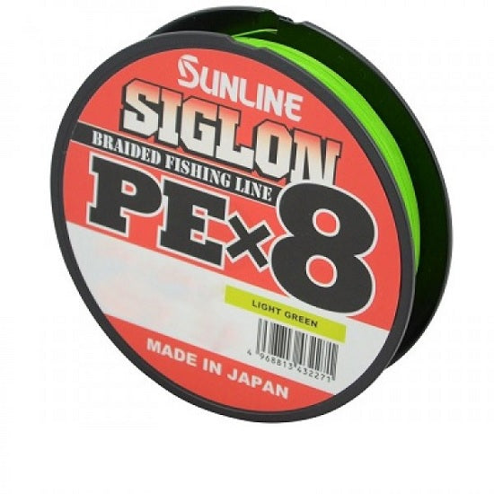 Fir Textil Sunline Siglon PE x8 Light Green 12LB  0.153mm 150m