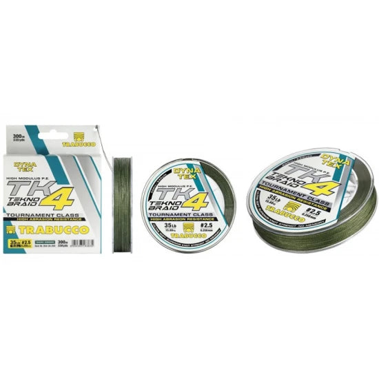 Fir Textil Trabucco Dyna Tex Tk4 Tekno Braid 0.148mm, 6.80kg, 150m