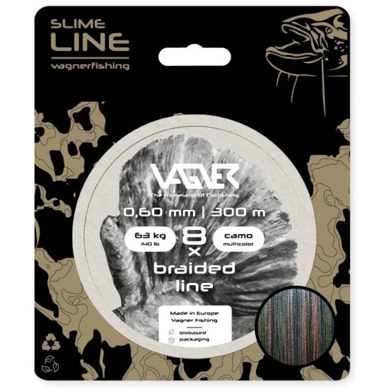 Fir Textil Vagner Braided Line Camo Multicolor, 41kg, 0.40mm, 300m