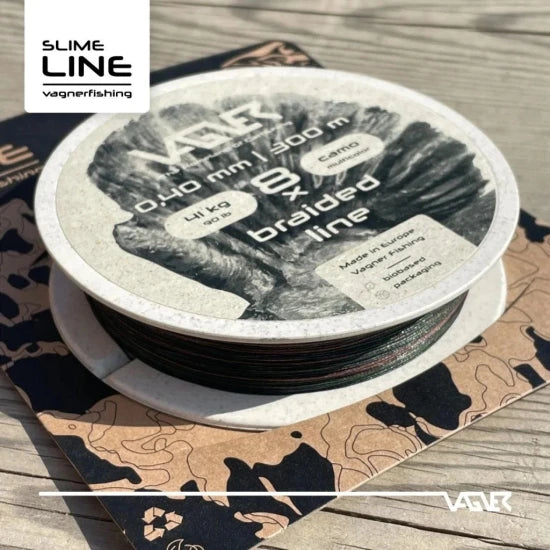 Fir Textil Vagner Braided Line Camo Multicolor, 63kg, 0.60mm, 300m