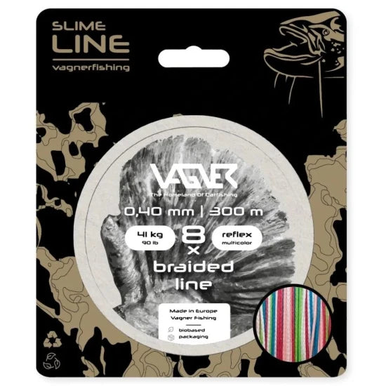 Fir Textil Vagner Braided Line Reflex Multicolor, 41kg, 0.40mm, 300m