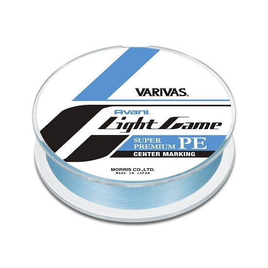 Fir Textil Varivas AVANI LIGHT GAME PE X4 150m 0.104mm 8.5lb Natural Blue