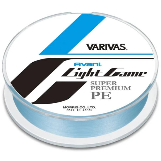 Fir Textil Varivas Avani Light Game Premium Pe X4 Natural Blue, 100m, 0.070mm, 5lb