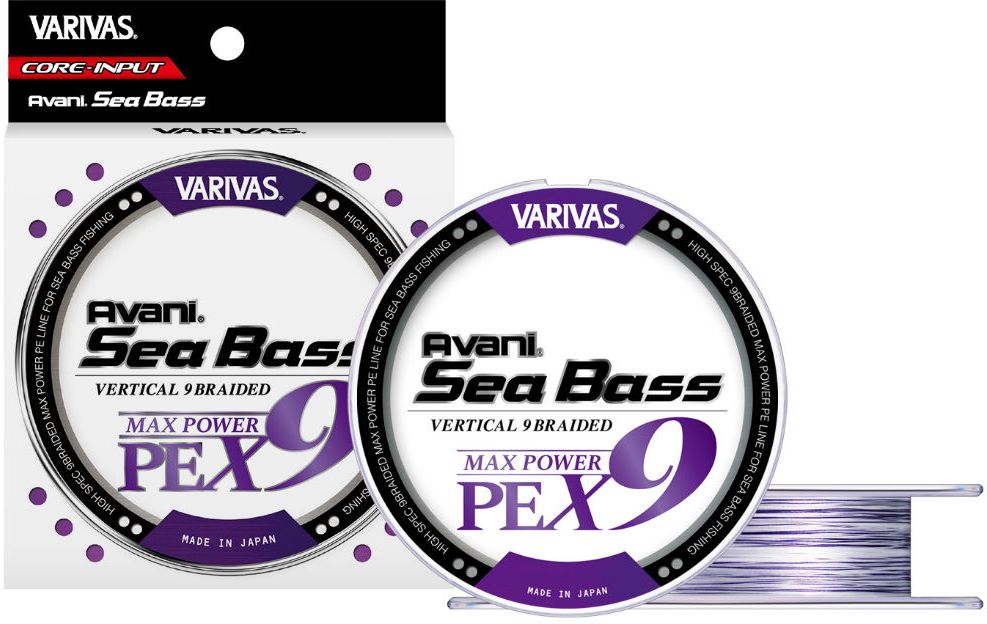 Fir Textil Varivas Avani Sea Bass Max Power PE X9, White Purple, 25lbs, 1.2mm, 150m